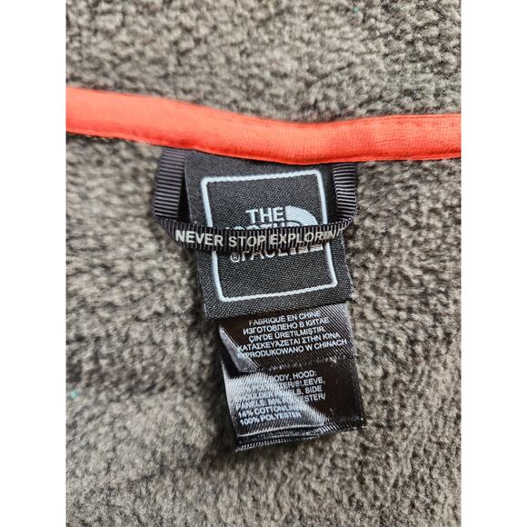 North Face Fleece Jacket Hoodie Womens Medium Hooded Full Zip Hiking Sweatshirt - Picture 11 of 11